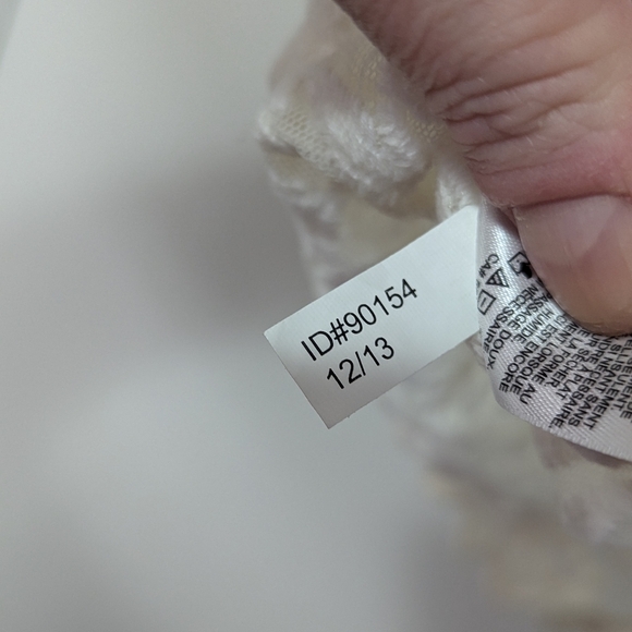 EXPRESS White Embroidered DAISY FLORAL Mesh Lace Boho Festival SHIRT TOP Large - Picture 8 of 8